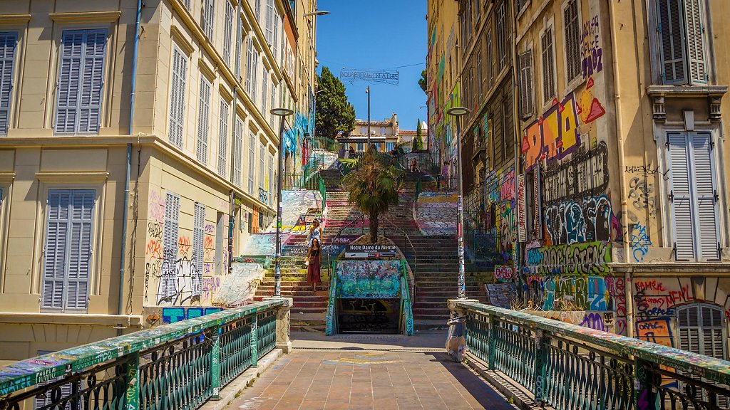 Escaliers du Cours Julien