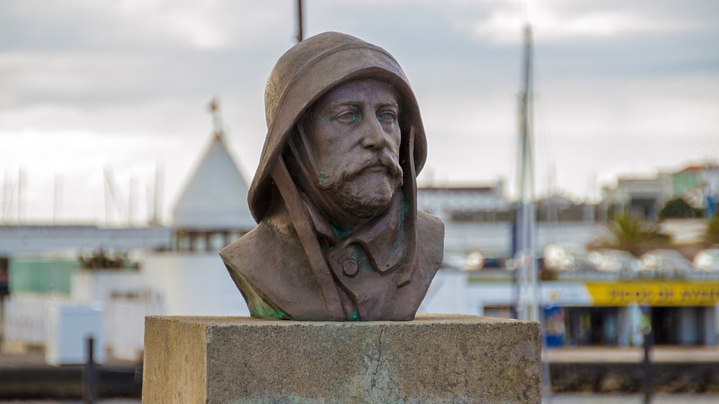 Busto de Albert I Príncipe do Mónaco