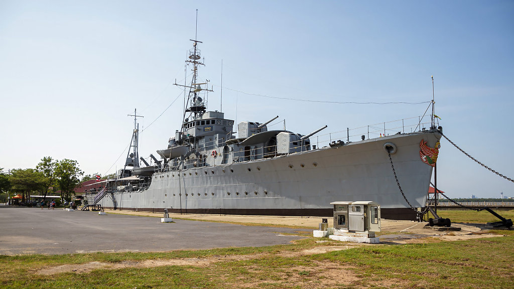 H.T.M.S. Mae Klong, Royal Navy Museum // พิพิธภัณฑ์เรือหลวงแม่กลอง