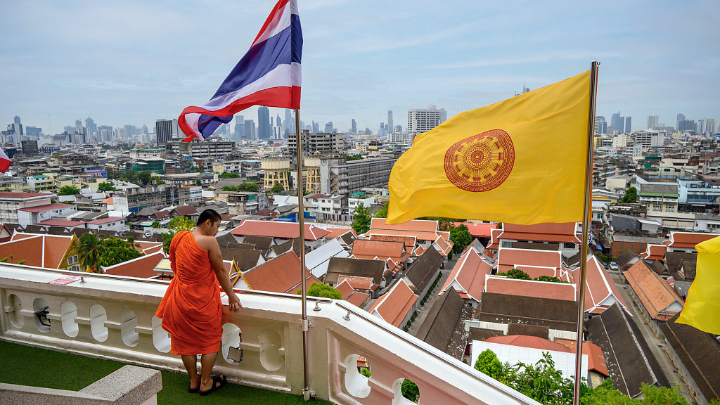 Wat Saket, Golden Mount // วัดสระเกศราชวรมหาวิหาร (ภูเขาทอง)