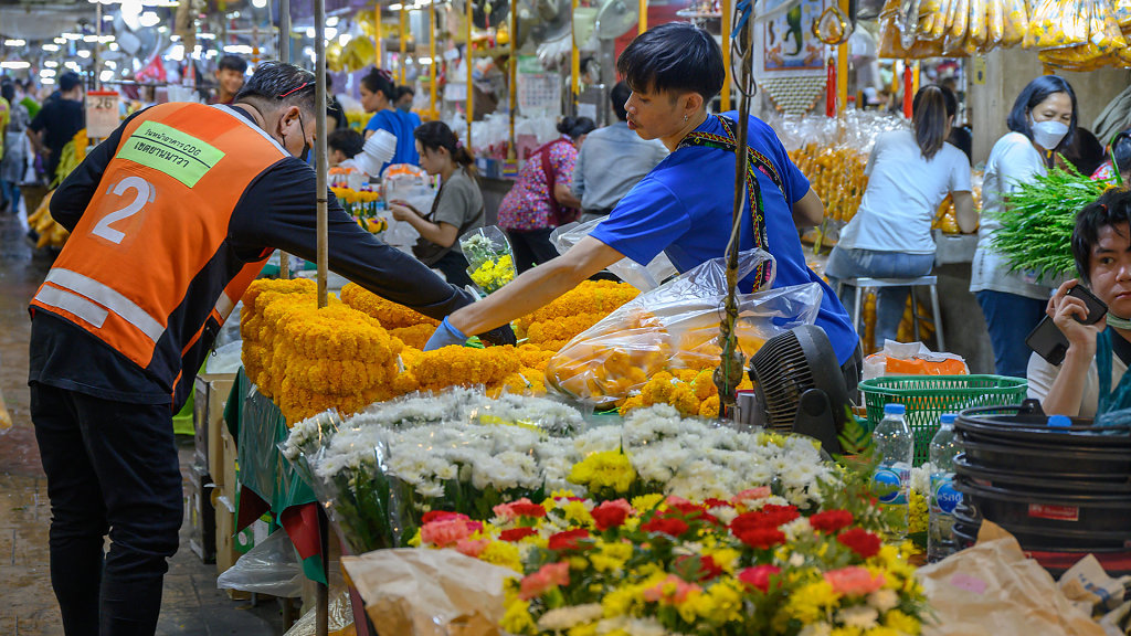 Ma Lai Frischblumenmarkt