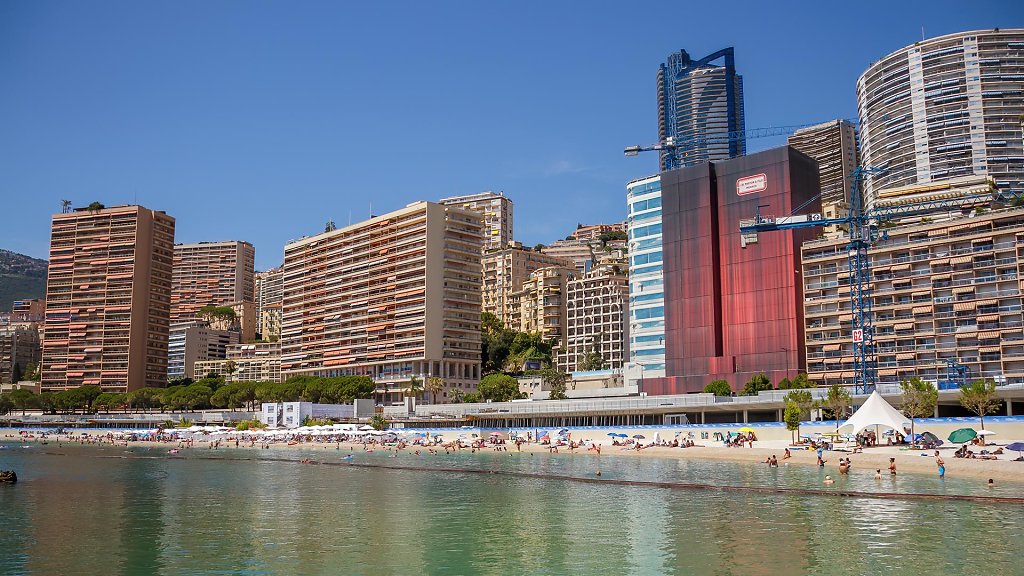 Plage du Larvotto