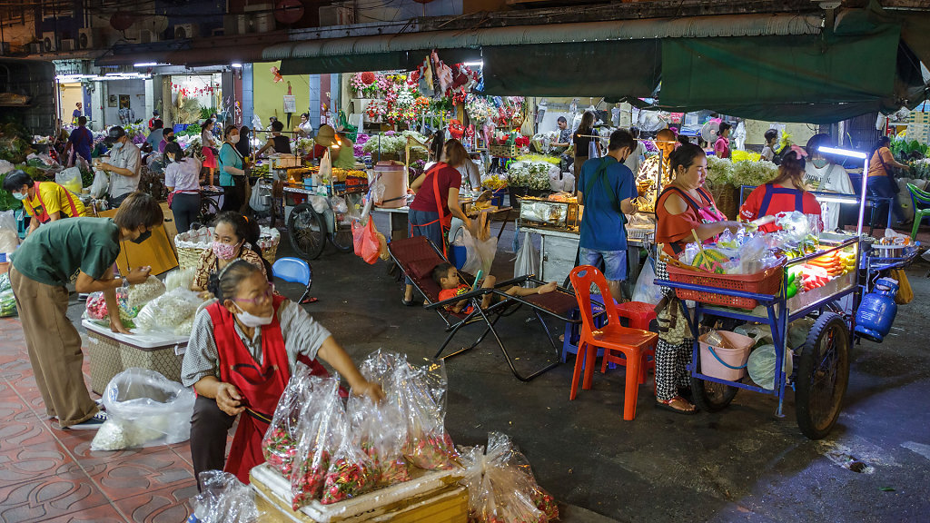 Ma Lai Frischblumenmarkt