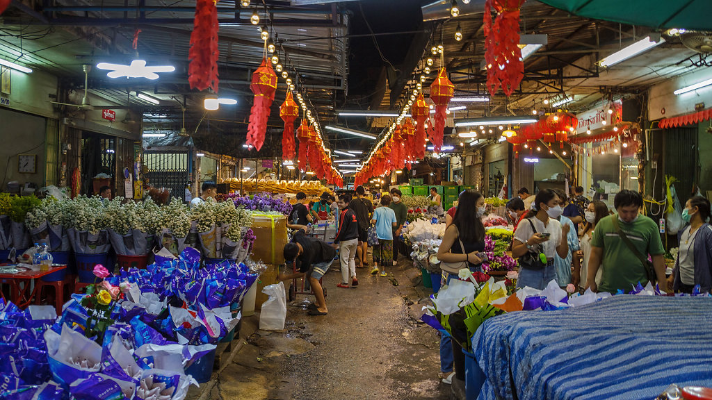 Ma Lai Frischblumenmarkt