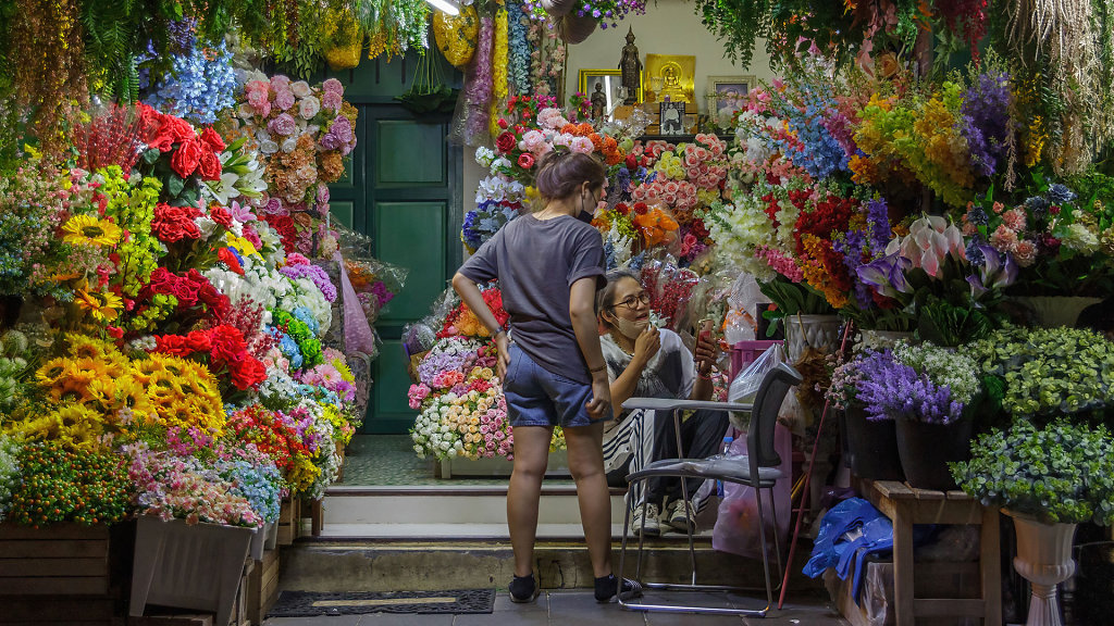 Ma Lai Frischblumenmarkt