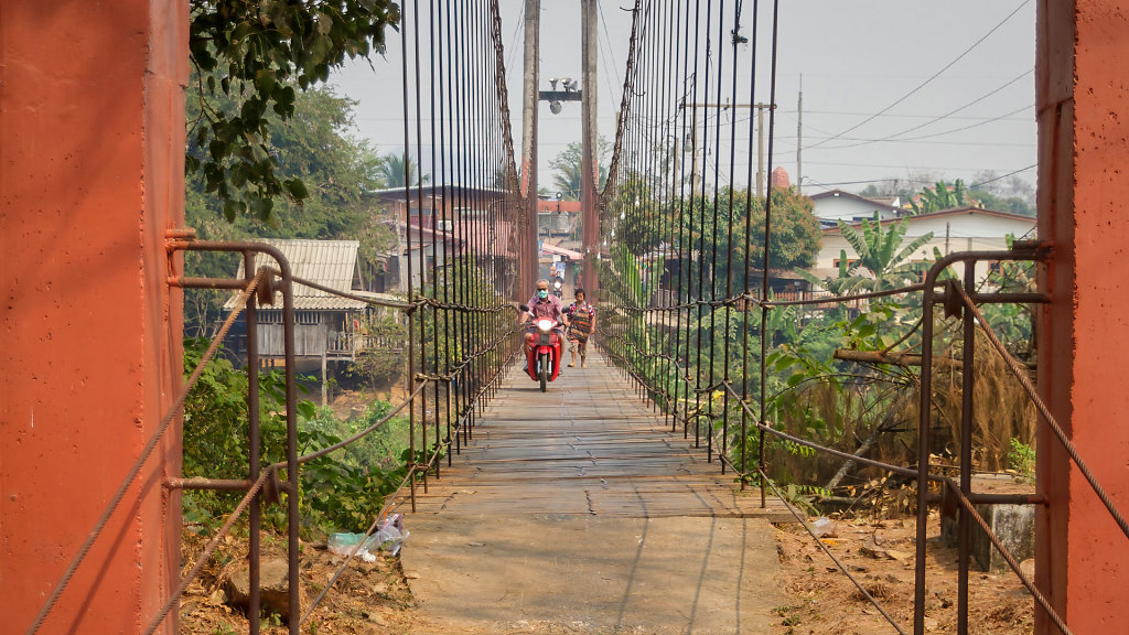 Yom River Bridge // สะพานศรีประเสริฐ สุโขทัย
