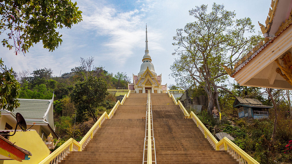 Wat Khao Takiap // วัดเขาตะเกียบ