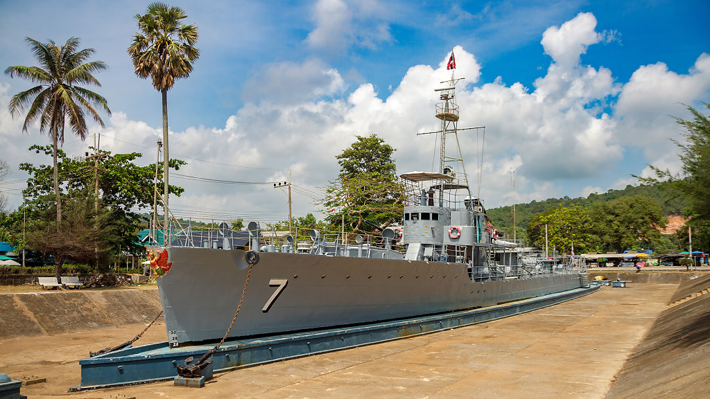 HTMS Chumphon Krom Luang Torpedo Boat Memorial