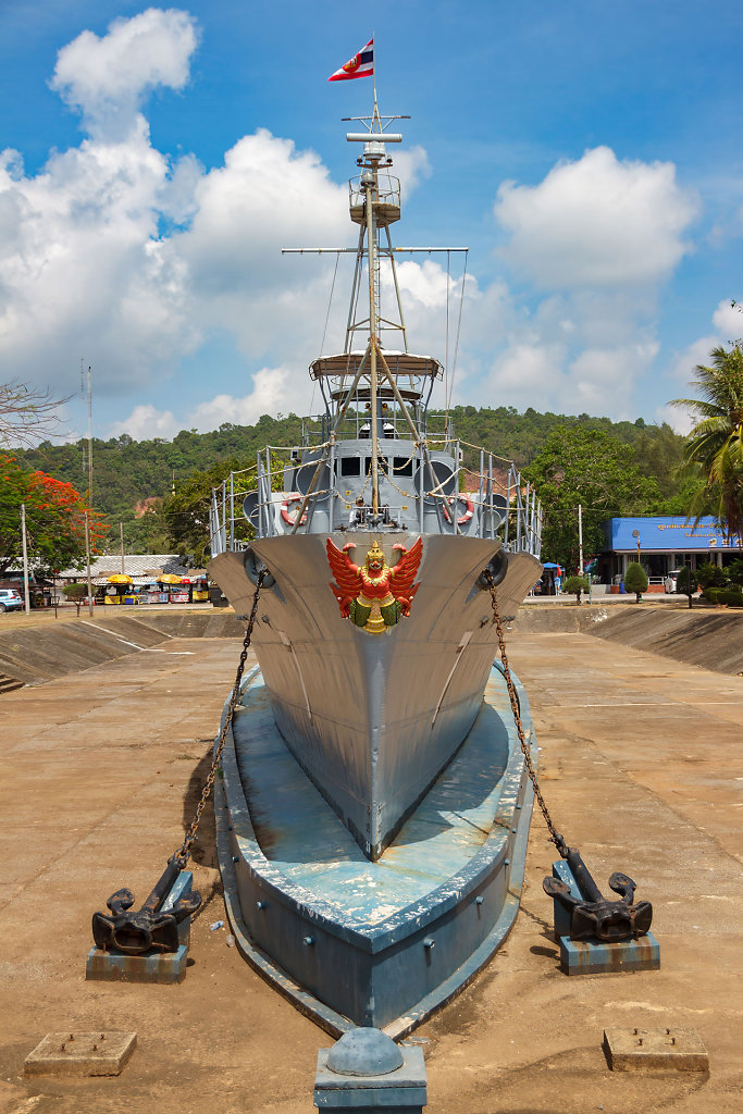 HTMS Chumphon Krom Luang Torpedo Boat Memorial