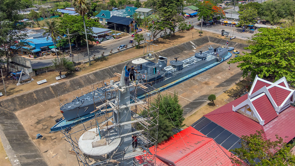 HTMS Chumphon Krom Luang Torpedo Boat Memorial