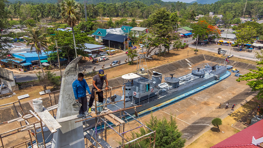 HTMS Chumphon Krom Luang Torpedo Boat Memorial