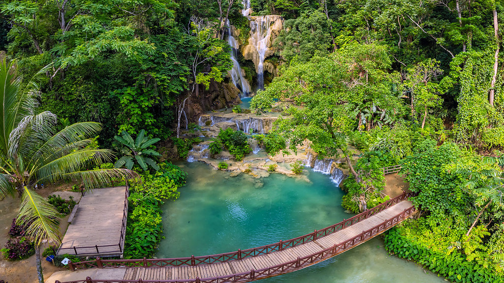 Kuang Si Wasserfall