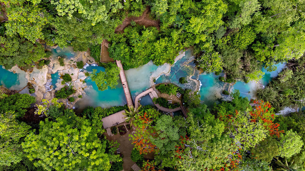 Kuang Si Wasserfall