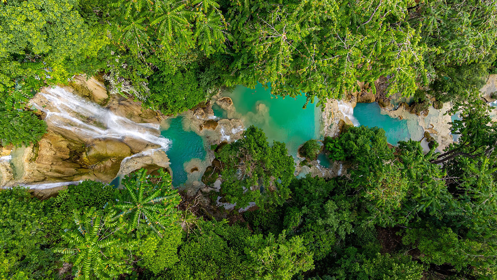 Kuang Si Wasserfall