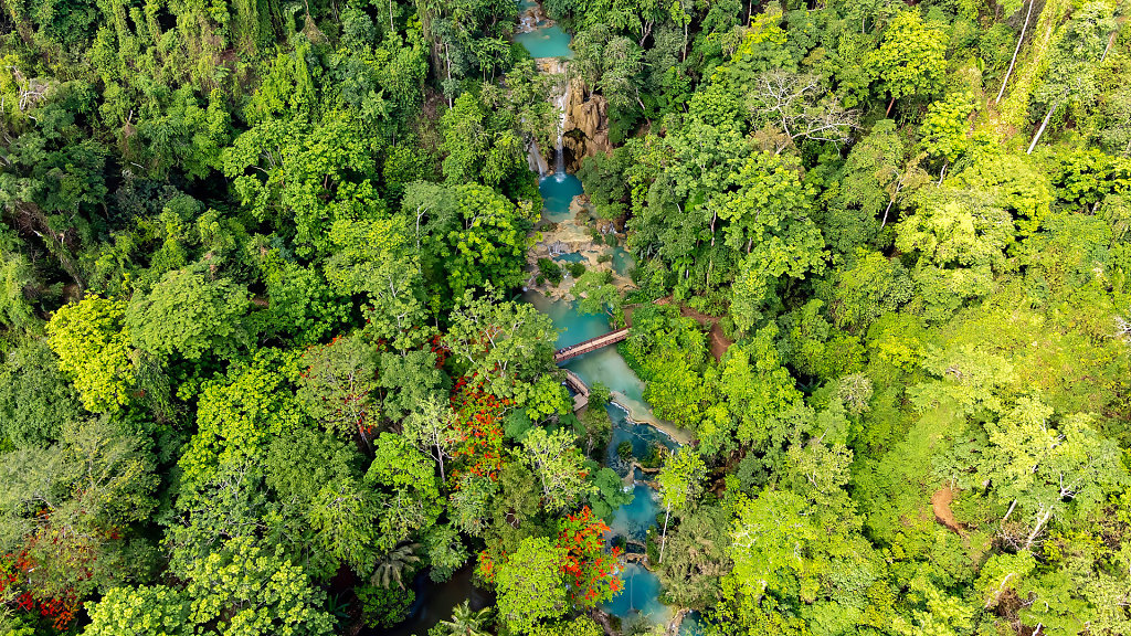 Kuang Si Wasserfall
