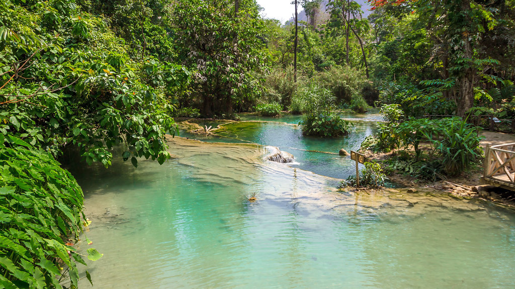 Kuang Si Wasserfall