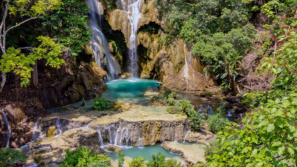 Kuang Si Wasserfall