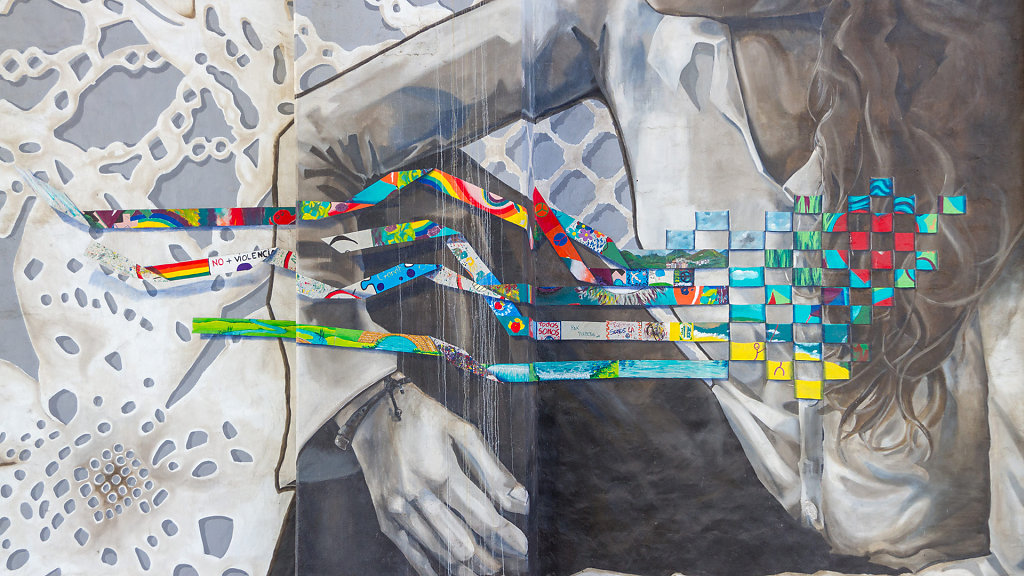 Ponte Salbeko mendebaldeko eskailera